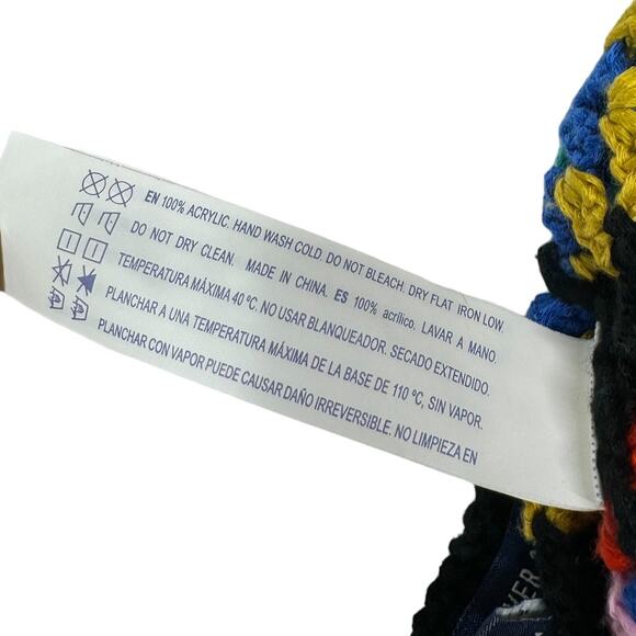 Forever 21 Granny Square Crochet Matching Set Small New Halter Top Flare Pants - Picture 7 of 11